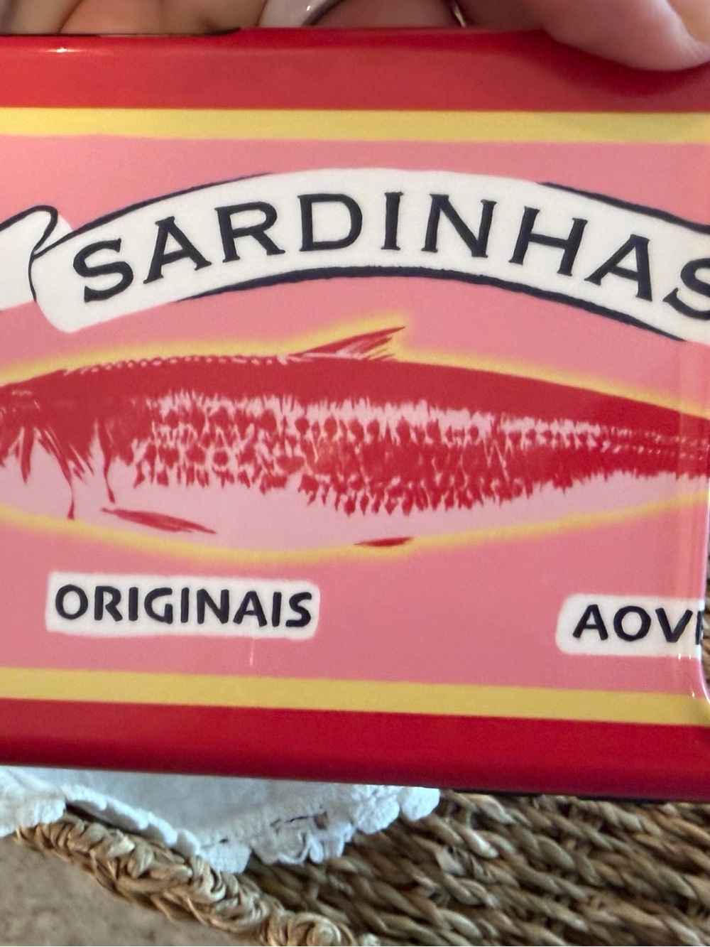 Burga 17 pro MAX  Sardines  Pink Fish Tin phone case  - Brand New